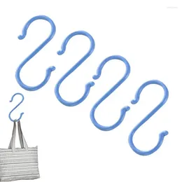 Hooks S Shaped Hang Hangers For Closet Rod Reusable Kitchen And Hanger Garden