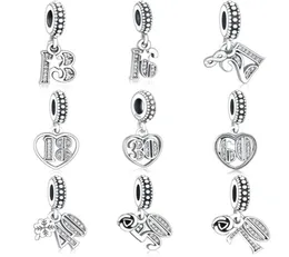 Numeri alfabeti 13 16 18 21 30 40 50 60 70 TALE AUTENTICO 925 Bracciale addominale originale Silver Fit Making Berloque23659218270712