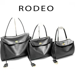 Moda lüks rodeo çanta 3 boyut crossbody tasarımcı çanta kadın çanta ve çanta hobo adam omuz çantası 10a inek derisi deri tote bayan pochette debriyaj üst kol çantaları