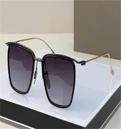 New Fashion Design Sonnenbrille Schema Ein quadratischer Metallrahmen Beliebt und einfacher Stil High End Light Eyewear Outdoor UV400 Proteci5589137