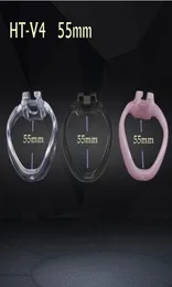 55 mm größter Penisring nur für Geräte HT-V4 Set Harz Keuschheitsgurtel Hahn Cage Bondage Gürtel Schloss Fetisch Sex Toy 3 Color2540949