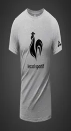 Le Coq Sportif Summer Klasik Kısa Kollu Tshirt artı Gevşek Yağlı Erkekli Çok Yönlü Spor Yarım4584910