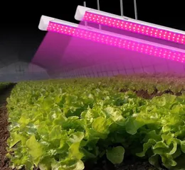 LED Grow Light Full Spectrum High Output Linkable Design T8 Integrated Bulbfixture Plant Lights for Indoor Plants2ft8ft v 7827204