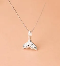 Pendant Necklaces Design Animal Fashion Women Necklace Whale Tail Fish Nautical Charm Mermaid Elegant Jewelry Girls Collares3718968