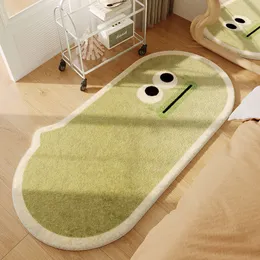 Strict Selection of Room Bedside Carpet Waterproof Bedroom Cute Plush Floor Mat at the Head Bed Master Winter Thickened in Front