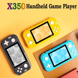 Oyuncular X350 Protable Handheld Oyun Oyuncu 3.5 '' IPS HD Ekran Retro Oyun Konsolu Dahili 6800 Oyun GameBoy Destek 10 Emülatör