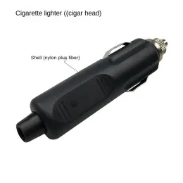 Miljövänlig och hög temperaturbeständig 10A nylon plus fiberfordon cigarettändare plugg med förlängd längd