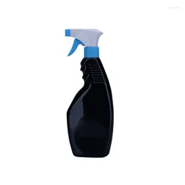 Bottiglie di stoccaggio 500 ml Pompa grilletto di bottiglia spray HDPE nera utilizzata per i fiori per la pulizia della cucina da 17 once Disinfettante