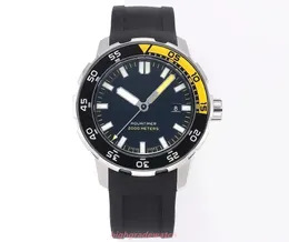 2024New V6S Factory Mens Watch Fluoro rubber strap Swiss luminous coating strap Size 22X18mm sapphire crystal mirror waterproof watch