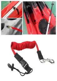 Elastic Kayak Canoe Paddel Leinen Surfbrett Surfbrett Surf -Leinen Seilsicherheit Leinen Ruderboote Lanyard Fischereisen Kajak Accessoires1769225