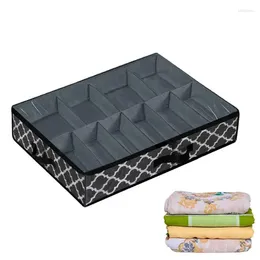 Borse di stoccaggio sotto i contenitori per scarpe da letto Under Bin Woven Bin College Essentials Organization e per le case dei dormitori