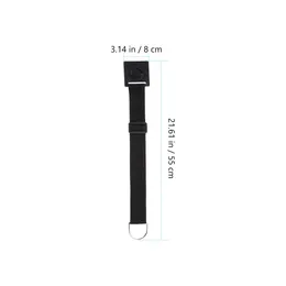 1Pcs Black Adjustable Cello Antiskid Strap With Thick Pad Cello
