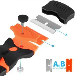 10pc Scraper Blades Plastic Scraper Adhesive Remover For Cleaning Label - View #10