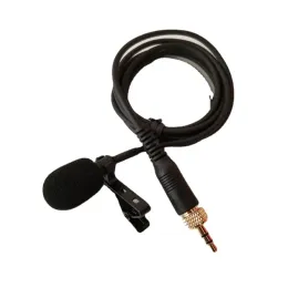 Microfoni da 3,5 mm wireless lavalier microfono clip clip microfic utxb03 utxb2 per cavo nero sony d11 1m