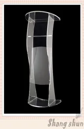 Moderne Kirchenpodium -Acryl -Podiums -Lecterns und Kanzelständer Acrylbühne Custom Persspex Church Podium7586953