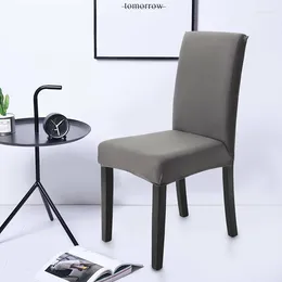 Pokrywa krzesła okładka krzesła kuchenne spandex elastyczne elastyczne slipovers odporne na imprezę do jadalni El