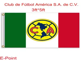 México Liga MX Club America pendura bandeira de decoração de 3ft5ft 150cm90cm7706027