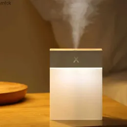 Luftfuktare doftlampor 280 ml luftfuktare bilarom diffusor luftfuktare renare olje diffusor för hemmakontor med USB nattljus