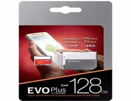 2019 Продажа Black Red Evo Plus Class 10 256GB 64GB 32GB 128GB Flash Card Card Card Card C10 Adapter Pro Plus класс 10 100MB3360257