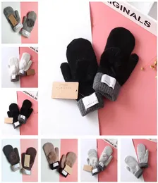 Australia Designer Malves Giove invernale con adorabili ragazze alla moda di pelliccia femminile da donna mitts in pile di equitazione all'aperto Mitten 5408197