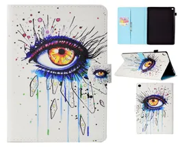 Tablets Hülle für Amazon Kindle Fire HD10 HD 10 2017 101 Zoll Cover Fashion Painting Leder Brieftaschen Kartenkartenfunktion 2909844