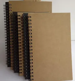 Leere handgefertigte Notizbilder Vintage Kraft Paper Blatt Skizze Buch für Schulschüler Srawing Notebook 2 8JC2 B9872424