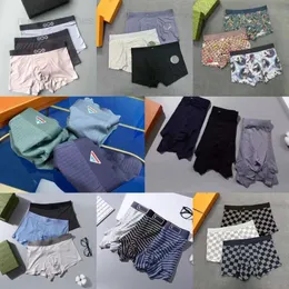 High quality boxed underwear 2024, sexy men's underwear, low waisted G printed corner pants, breathable LVVV