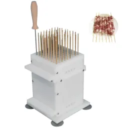 Processors Manual Mutton Beef Meat Spetts Machine Lamb Spett String Device Hushåll Kött Spett Kebab Maker Kitchen Tools