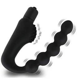 Yutong Silicone 10 Speeds Anal Plug Plug Prostate Massager Vibrator Bult Plugs 5 игрушек для женщин для женщин Магазин продуктов для взрослых O7777403