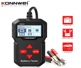 Konnwei KW210 자동 스마트 12V 자동차 배터리 테스터 자동 배터리 분석기 100 ~ 2000CCA 크랭킹 자동차 배터리 테스터 6261692