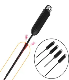 Massageartikel mit Bullet Vibrator 10 Frequenzkatheter Weiche Urethral Sound Dilator Penis Plug Insertion Sex Toys für MAN4463452