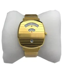 Höchste Luxus Uhren 38 mm Unisex Frauen Herren Watch Quarz Bewegung Gold Armbanduhren Edelstahl Montre de Luxe Armbandwatc4017266