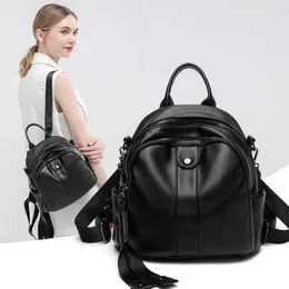 Casual Mini Backpack for Women in South Korea Minimalist 2024 Summer Student Leisure Commuting Bag