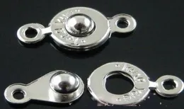 2017 100 setslot metal little snap fertener Clasp Trovando 75 mm Risultati di gioielli componenti Clasps hooks1647079