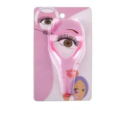 2024 Eyelash Tools 3 In 1 Makeup Mascara Shield Guard Curler Applicator Comb Guide Card Makeup Tool Beauty Cosmetic Tool - for Eyelash Tools