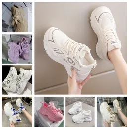 Top Luxury Thick soled mesh small white shoe men women casual and breathable internally elevated sports shoes