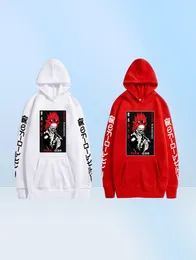 2021 Harajuku My Hero Academia Unisex Hoodies Japanese Anime Kirishima Eijirou Printed Men039s Hoodie Sweatshirts X061080587467782284