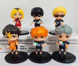 Anime Haikyuu Volleyball Juvenile Action Figur Kenma Hinata Shoyo Tobio Koushi Collection Model Doll Toys for Children039S GIF1324761