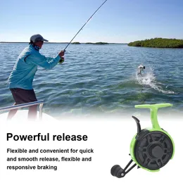 Manual Fishing Reel Ergonomic Hand Reel For Right Left Fishing Heightened Handle Fishing Reel Equipment For Sea Fishing Fly