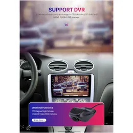 Car DVD DVDプレーヤー9 Android Car Radio 2Din GPS Mtimedia for Ford Focus Exi MT 2 3 MK2 2004-2011ドロップ配達自動車モーターサイクルDHXG5