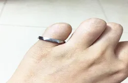 3mm neuer Sammlungsingenieur Ring für Geburtstagsgeschenkkunden Größe 5678910 Classic Canada Engineering Frauen Männer Pinky Eisenringe5493479