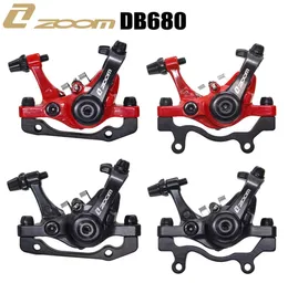 Zoom Aluminum сплав MTB Bicycle Disc Brake Mountain Road Mtb Механический суппорт Дисковые тормоза Cycling Double Brake2462444