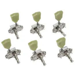 Cavi 3r 3L Tuning Guitar Tuning Keys Tuners Acustic Guitar Machine Tuner Sunter Silver Guitar Tuning Accessori meccanici