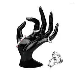 Decorative Figurines Ring Display Hand OK Gesture Jewelry Rack Mannequin Home Decoration Organizers Showcase Stand Support