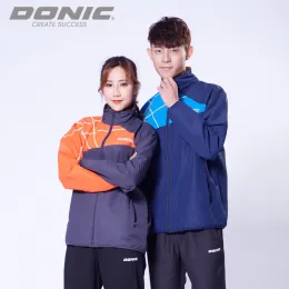 Maglie Donic Table Tennis Clothes Winter Sports Deoling Long Ping Pong Badminton Sport Maglie 2021 Coats Pantaloni 86283