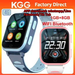 4G Kids Smart Watch Telefon GPS Tracker 1GB+8 GB Bluetooth Wi -Fi HD Call Call Pilot Monitor Monitor Award