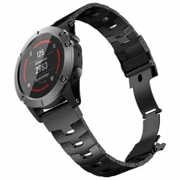 JiaMing için uygun Garmin Fenix ​​Titanium Alaşım Hızlı Bırakma Saati Fenix5/5xplusFenix6xpro