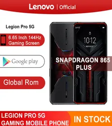 Global ROM Lenovo Legion Pro 5G Smartphone Snapdragon 865 Plus 665039039 Screen 144Hz 64MP Câmera 5000mAh 90W Supercharge N8792733