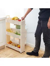 Gap de armazenamento de cozinha Ultra-Narrow Gabinete Lateral Refrigerador de costura do lado de fora do banheiro rack de slot extremamente estreito