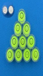 50 piecesLot 148mm Bullseye Circule Universal Level Bubble Green or White Color1316259